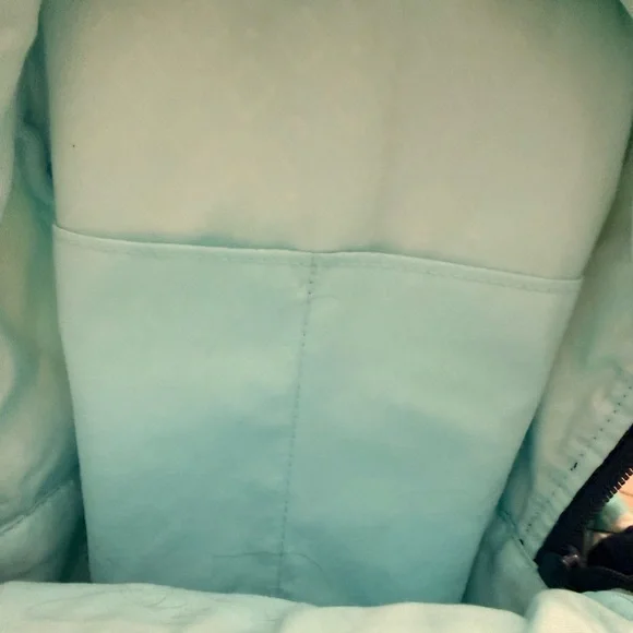 Vera Bradley Striped Mini Backpack - Blue, Orange, White - Picture 3 of 3